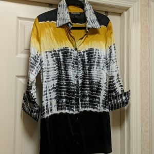 **SOLD**  Mishca button down tunic top